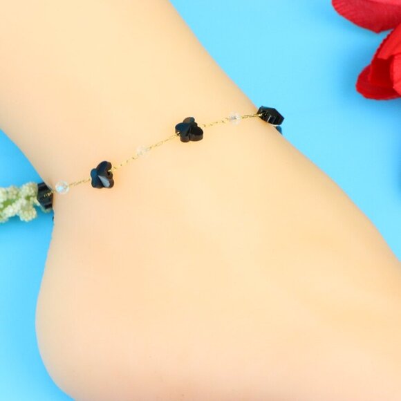 Elegant Handmade Anklet – Perfect for Women & Girls | Ideal Gift Option, DYC1454 - Picture 4 of 7